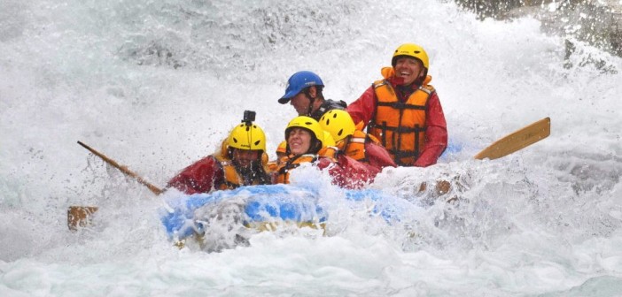 Whitewater Rafting – Rafting mit Grad 3 bis 5 auf dem Shotover River