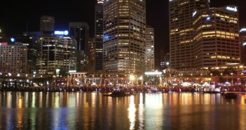 Darling Harbour in Sydney am Australia Day 2007