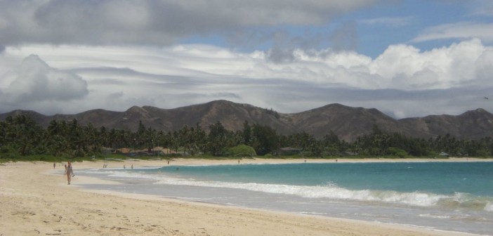 Kailua Beach im Nordosten von Oahu