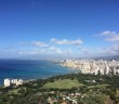 Aussicht vom Diamond Head über Waikiki