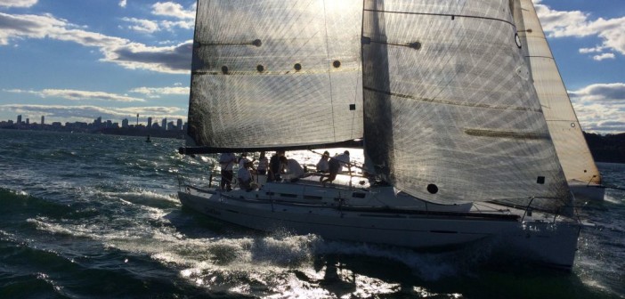 Cruising Yacht Club of Australia – An Bord bei einem Rennen