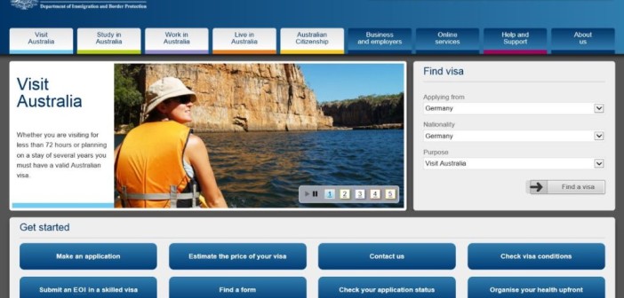 Ein eVisitor Visum für Australien online beantragen