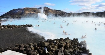 Die Blaue Lagune bei Grindavik nahe Reykjavik